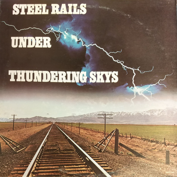 Steel Rails Under Thundering Skys by Brad Miller