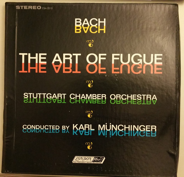 Die Kunst Der Fuge by Johann Sebastian Bach
