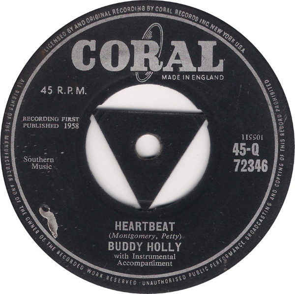 Heartbeat / Well.... All Right by Buddy Holly