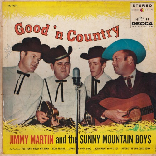 Good 'N Country by Jimmy Martin