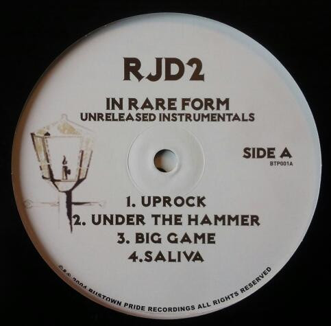 In Rare Form (Unreleased Instrumentals) by RJD2