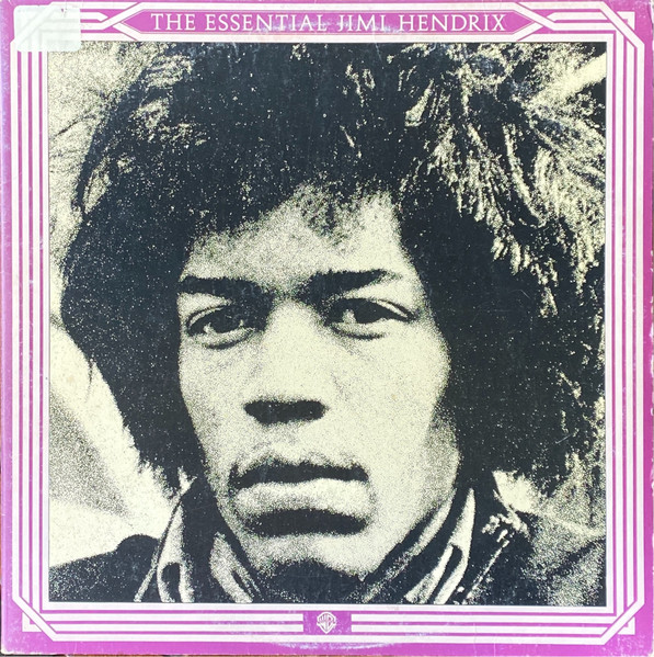 Jimi Hendrix vinyl record cover artwork on VinVibe