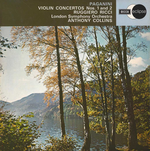 Violin Concertos No. 1 In D Major Opus 6 / No. 2 In B Minor Opus 7 by Niccolò Paganini