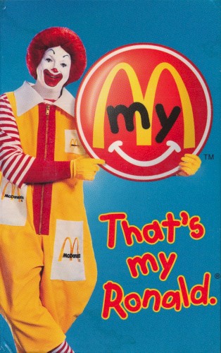 That's My Ronald by Ronald McDonald