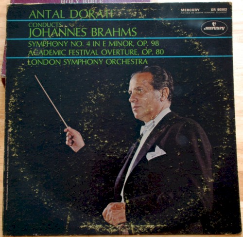 Symphony No. 4 In E Minor, Op. 98 / Academic Festival Overture by Johannes Brahms