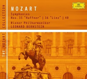 Piano Concerto No. 15 In B Flat , K. 450 / Symphony No. 36 In C, K. 425 "Linz" by Leonard Bernstein