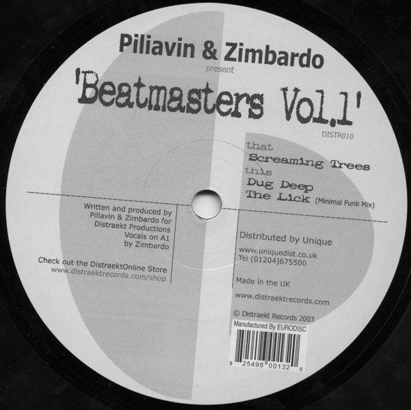 Beatmasters Vol. 1 by Piliavin &amp; Zimbardo