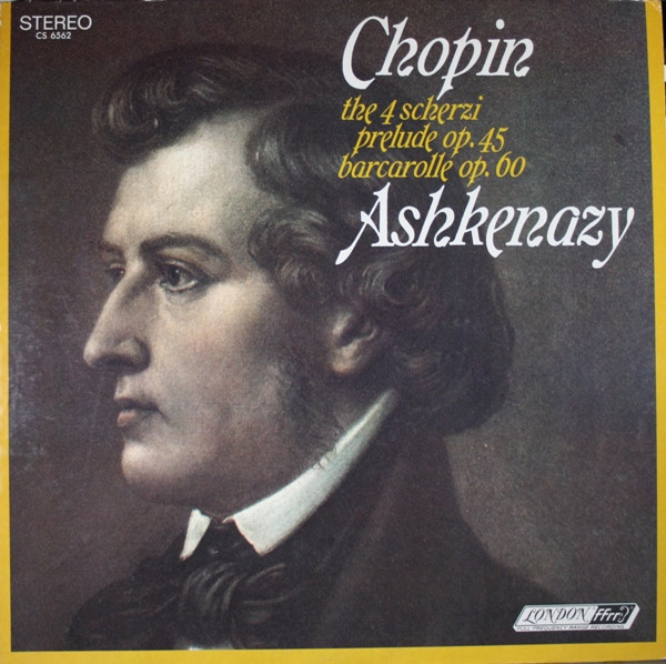 The 4 Scherzi / Prelude Op.45 / Barcarolle Op.60 by Frédéric Chopin