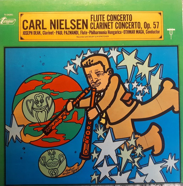 Flute Concerto / Clarinet Concerto, Op. 57 by Carl Nielsen