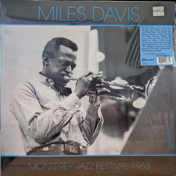 Live At The 1963 Monterey Jazz Festival by The Miles Davis Quintet