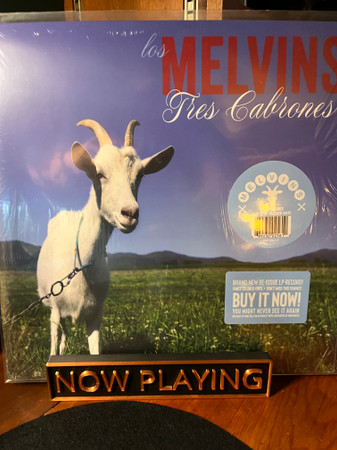 Tres Cabrones by Melvins physical vinyl pressing cover artwork on VinVibe