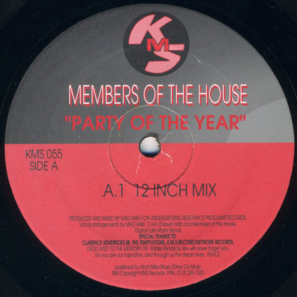 Party Of The Year by Members Of The House