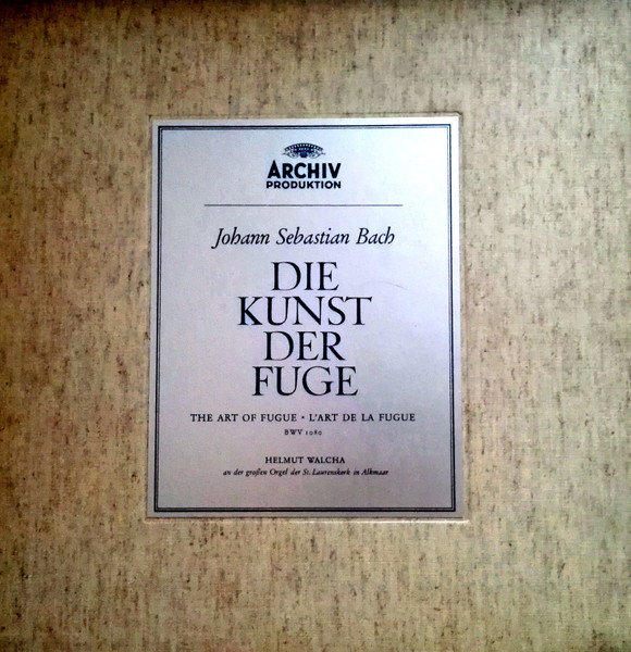 Die Kunst Der Fuge - BWV 1080 by Johann Sebastian Bach