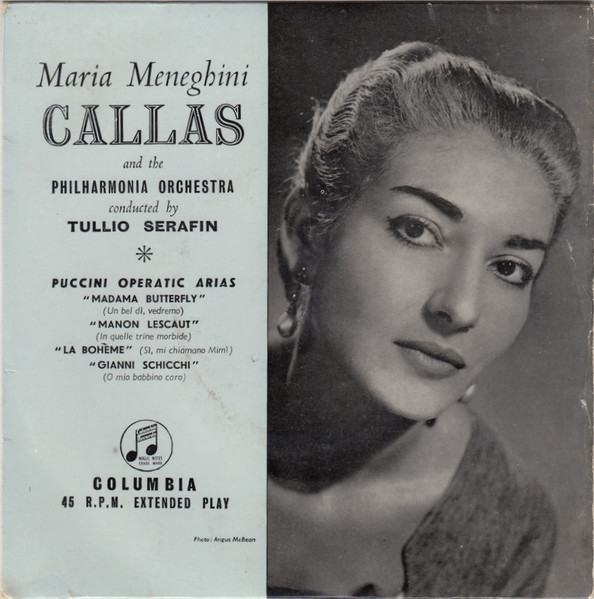4 Airs De Puccini by Maria Callas