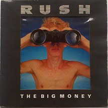 The Big Money by Rush physical vinyl pressing cover artwork on VinVibe