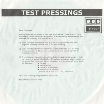 Testpressing #004 by Demdike Stare