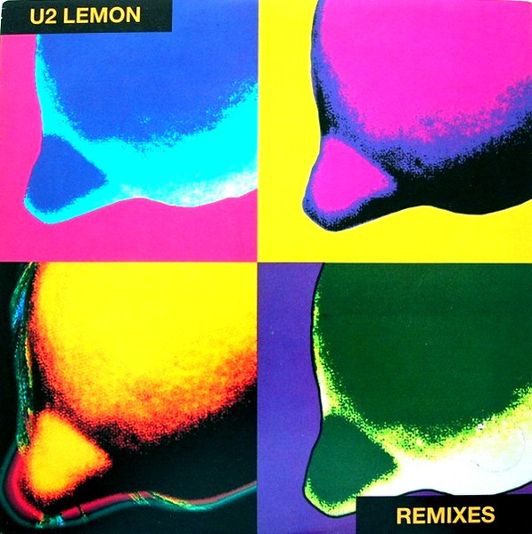 Lemon by U2 physical vinyl pressing cover artwork on VinVibe