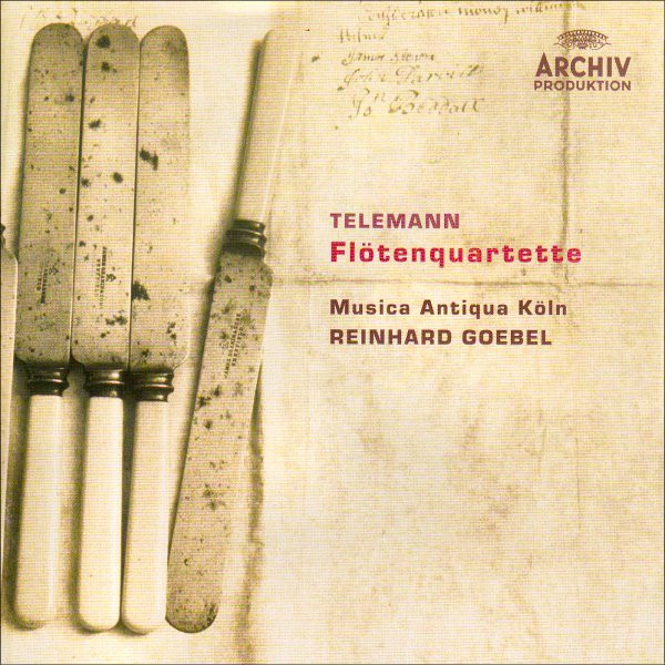 Flötenquartette by Telemann, Musica Antiqua Köln, Reinhard Goebel