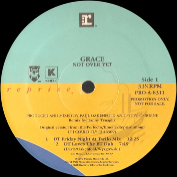 Not Over Yet by Grace