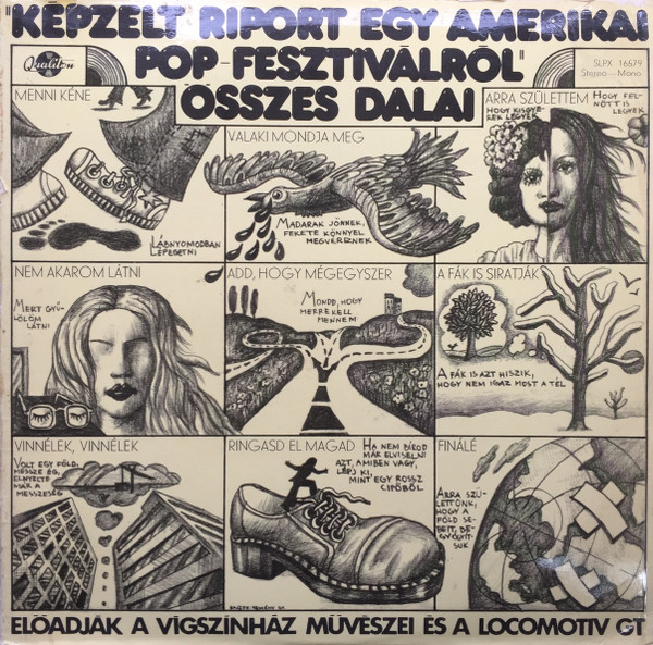 "Képzelt Riport Egy Amerikai Pop-Fesztiválról" Összes Dalai by Déry Tibor