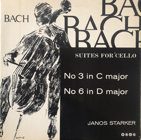 Suites For Unaccompanied Cello - Suite No.3 In C Major / Suite No.6 In D Major by Janos Starker