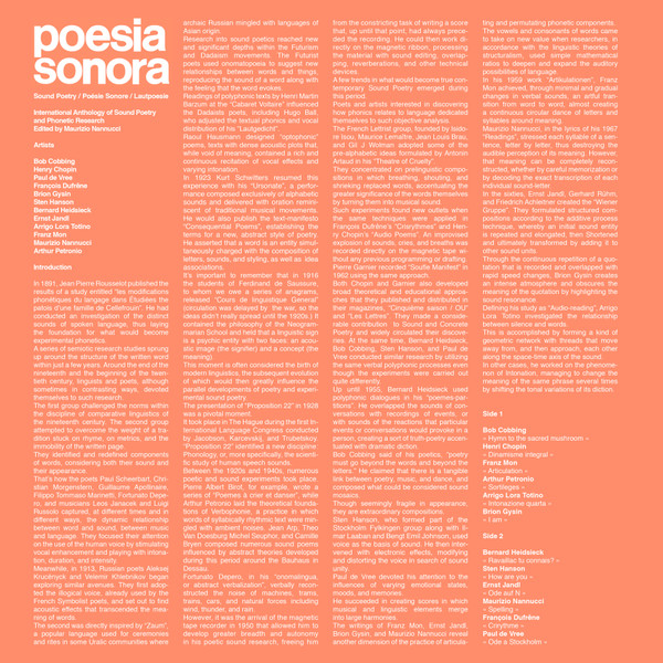 Poesia Sonora by Various