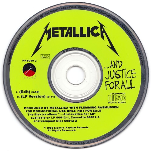 ...And Justice For All by Metallica