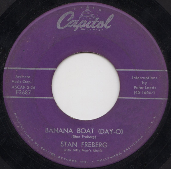 Banana Boat (Day-O) / Tele-Vee-Shun by Stan Freberg