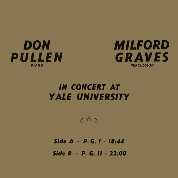In Concert At Yale University by Don Pullen