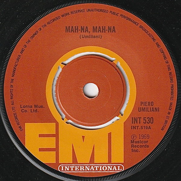 Máh-Ná-Mah-Ná / You Tried To Warn Me by Piero Umiliani