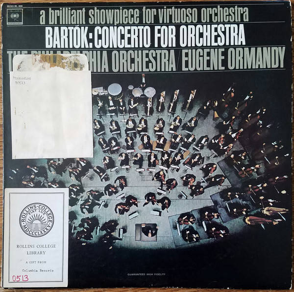 Concerto For Orchestra by Béla Bartók
