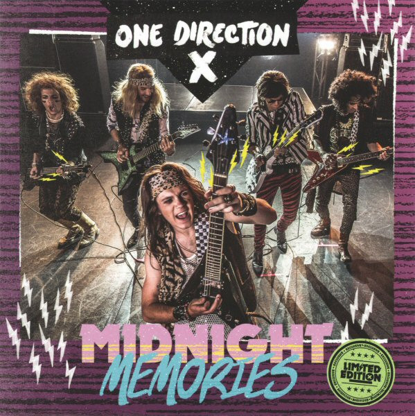 Midnight Memories by One Direction physical vinyl pressing cover artwork on VinVibe