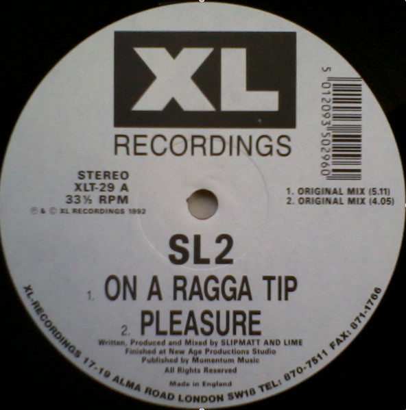 On A Ragga Tip by SL2