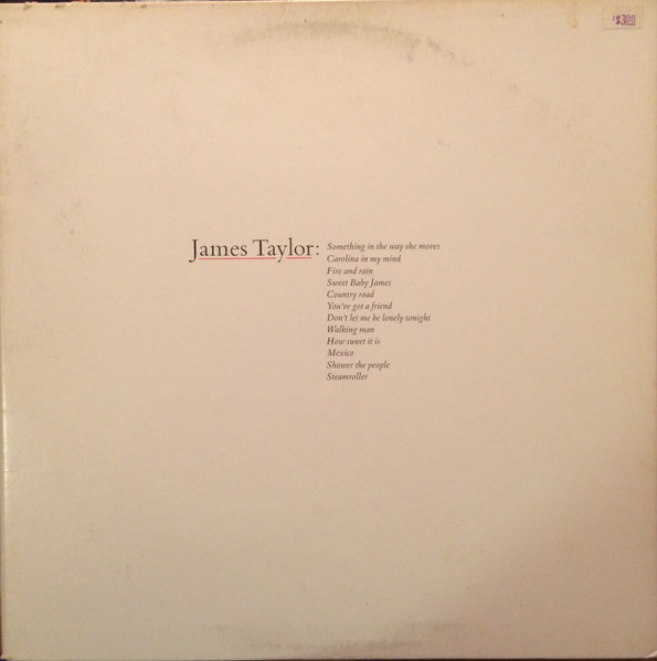 Greatest Hits by James Taylor