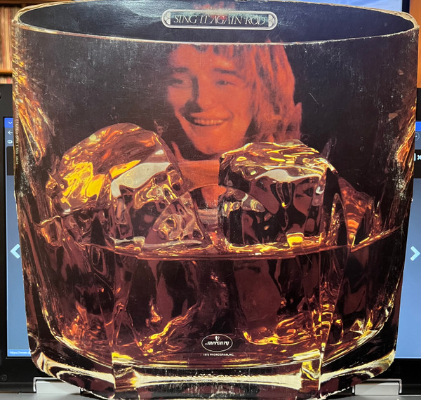 Sing It Again Rod by Rod Stewart physical vinyl pressing cover artwork on VinVibe
