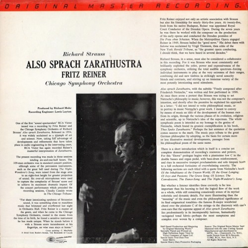 Also Sprach Zarathustra by Richard Strauss