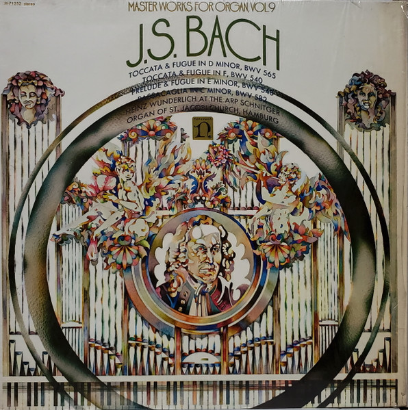 Master Works For Organ, Vol 9 - J.S. Bach by Johann Sebastian Bach