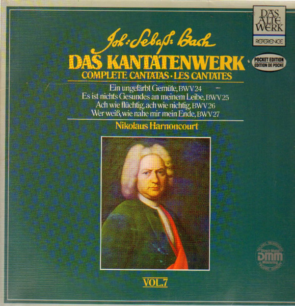 Das Kantatenwerk / Complete Cantatas / Les Cantates - BWV 24-27 / Volume 7 by Joh. Sebast. Bach