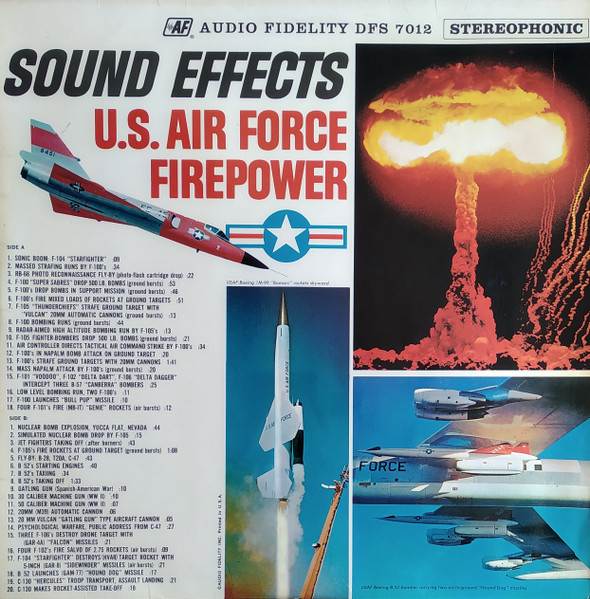 Sound Effects: U.S. Air Force Firepower by No Artist