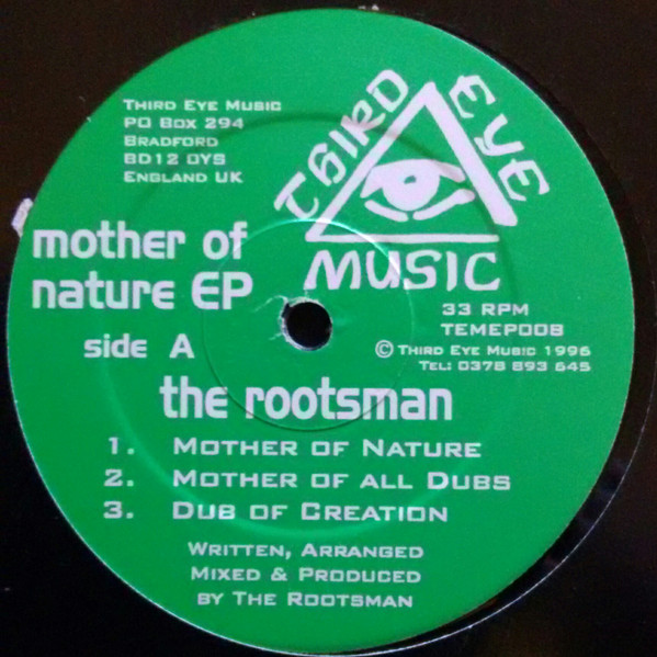 Mother Of Nature EP by The Rootsman