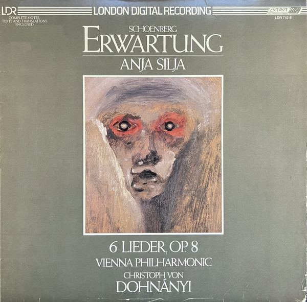 Erwartung / 6 Lieder, Op. 8 by Arnold Schoenberg