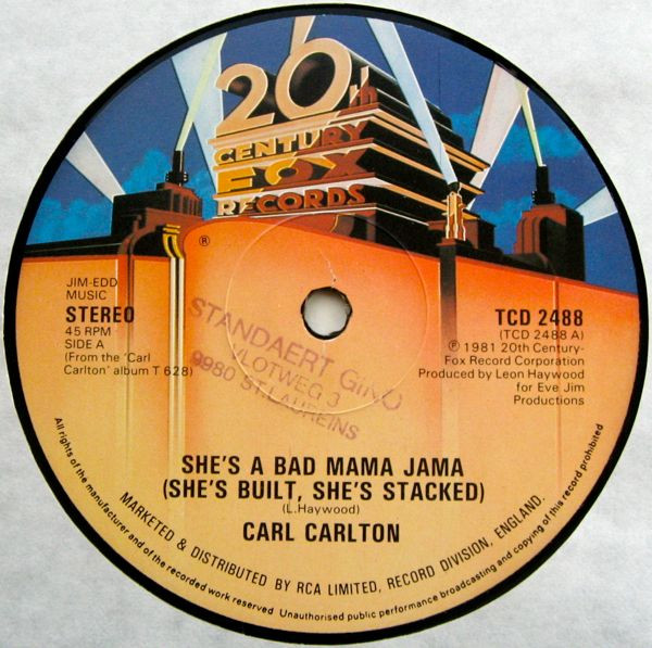 She's A Bad Mama Jama (She's Built, She's Stacked) by Carl Carlton