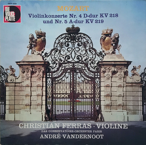 Violin Concertos No.4 In D, K.218 No.5 In A, K.219 'Turkish' by Wolfgang Amadeus Mozart