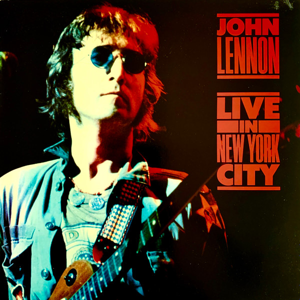 Live In New York City by John Lennon physical vinyl pressing cover artwork on VinVibe