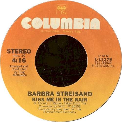 Kiss Me In The Rain by Barbra Streisand