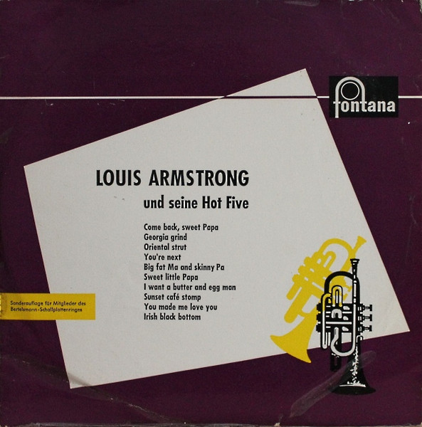 Louis Armstrong Und Seine Hot Five by Louis Armstrong &amp; His Hot Five