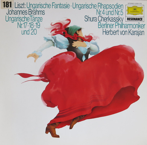 Hungarian Fantasia • Hungarian Rhapsodies Nos. 2 (12) &amp; 5 / 4 Hungarian Dances by Franz Liszt