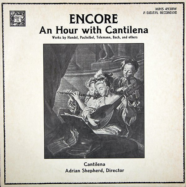 Encore / An Hour With Cantilena by Cantilena
