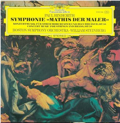 Symphonie "Mathis Der Maler" / Konzertmusik Für Streichorchester Und Blechbläser, Op. 50 = Concert Music For Strings And Brass, Op. 50 by Paul Hindemith