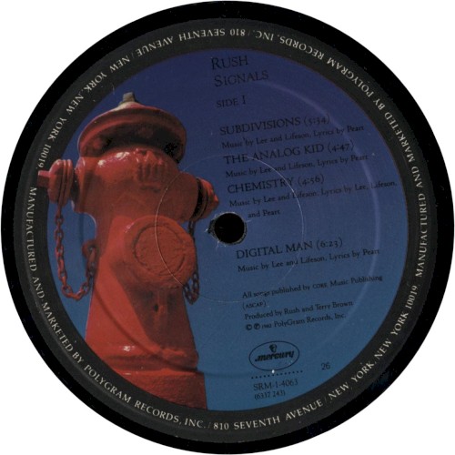 Signals by Rush